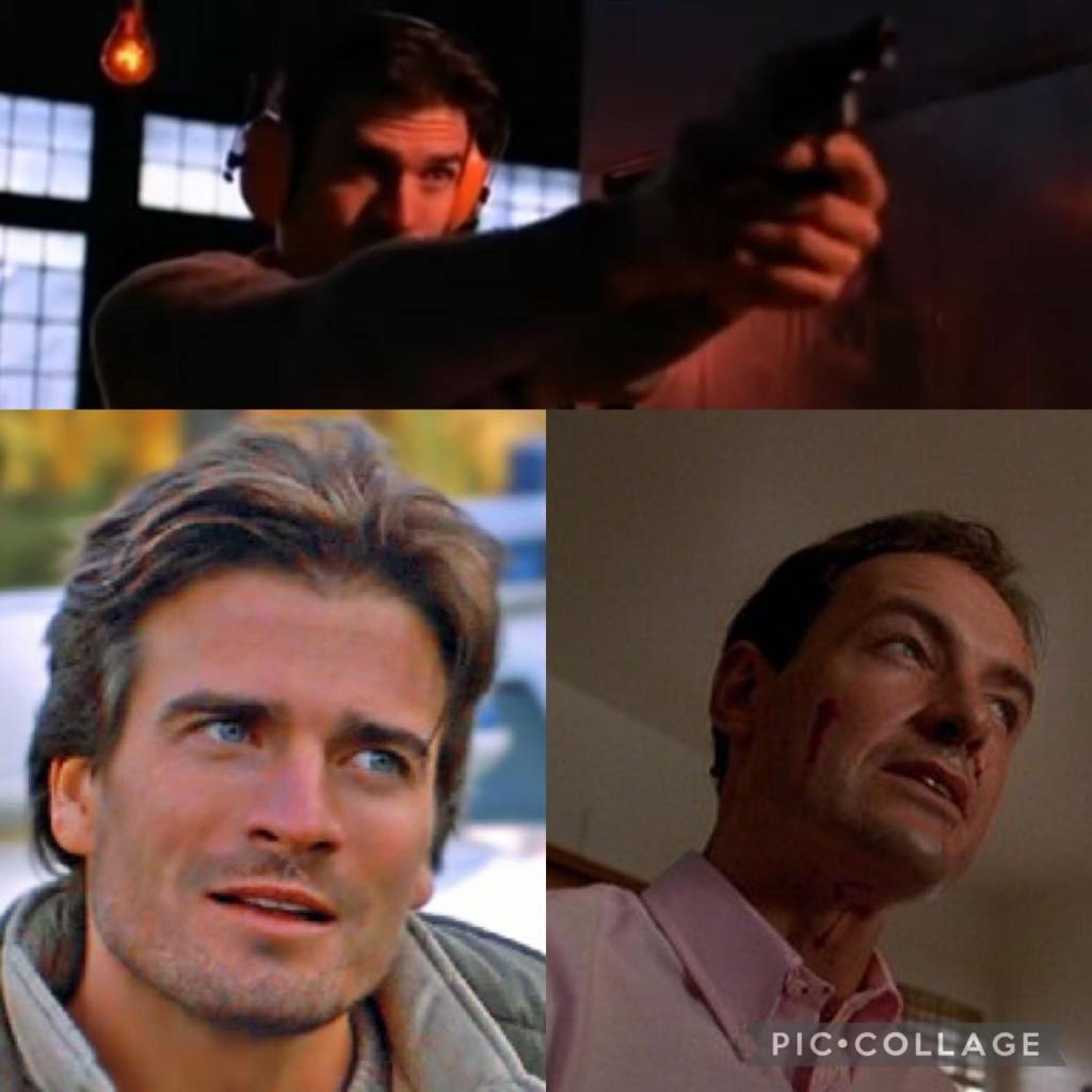 Stephen Shellen and Terry O'Quinn in The Stepfather