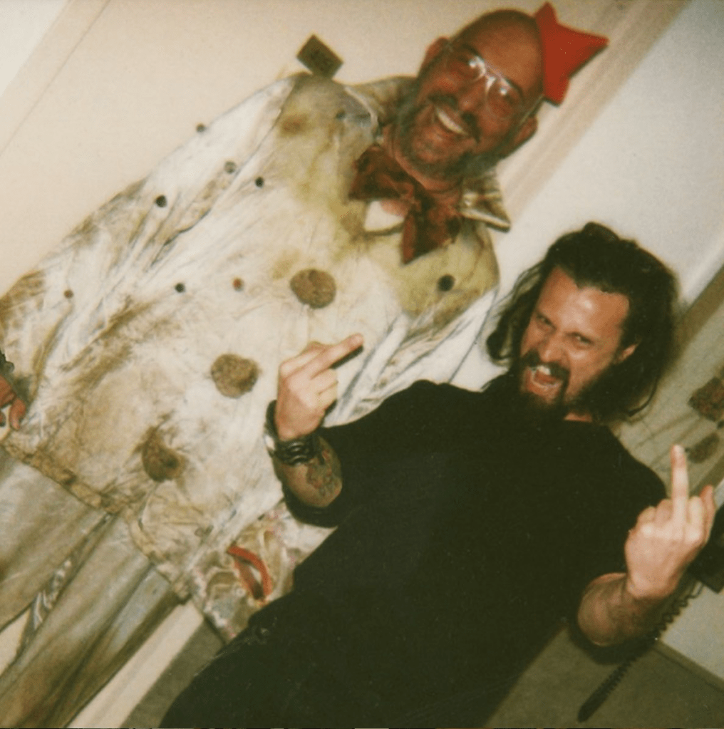 Sid Haig and Rob Zombie in House Of 1000 Corpses